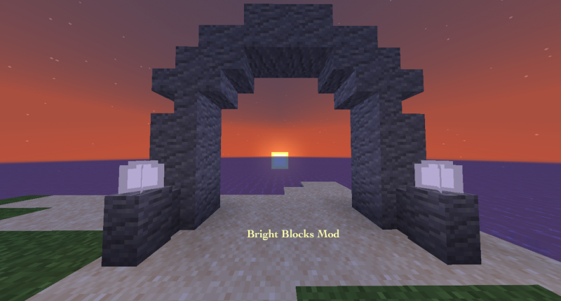 BGfrog s Bright Blocks Mod MCreator